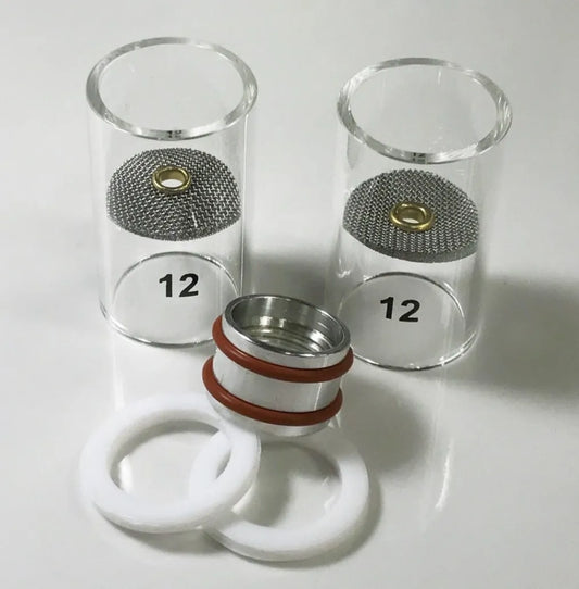 Kit de vasos Pyrex | Lente de gas | Vasos n.° 10-21