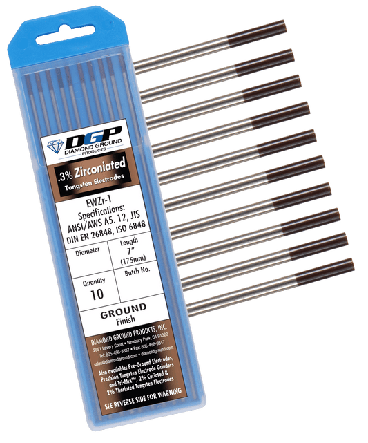 DGP 0.3% Zirconated Tungsten - Brown Tip